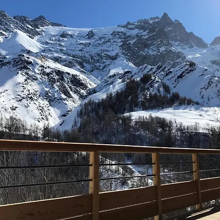 L'ecrin - 6 Pers With Panoramic View Of The Meije Chalet La Grave