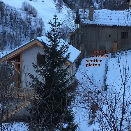 L'ecrin - 6 Pers With Panoramic View Of The Meije Chalet La Grave
