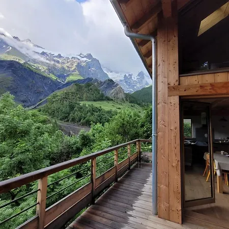 L'ecrin - 6 Pers With Panoramic View Of The Meije Chalet